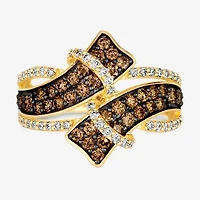 Le Vian® Ring featuring 3/4 CT. Chocolate Diamonds® 1 3/8 Nude Diamonds™ set 14K Strawberry, Honey, or Vanilla Gold®
