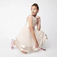 Speechless Little & Big Kid Girls Sleeveless Fit + Flare Dress