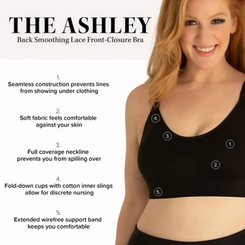 Leading Lady® The Ashley - Seamless Comfort Maternity Nursing Bra- 4078
