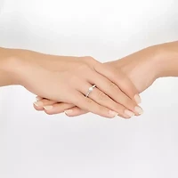 Limited Quantities! Womens 1 1/4 CT. T.W. Natural White Diamond Platinum Side Stone Engagement Ring