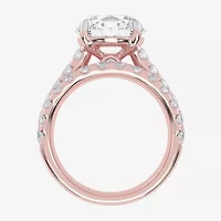 (G-H / Vs2-Si1) Womens 7 Ct.T.W. Lab Grown White Diamond 14K Gold Side Stone Bridal Set