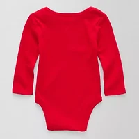 Okie Dokie Baby Unisex Crew Neck Long Sleeve Rib Bodysuit