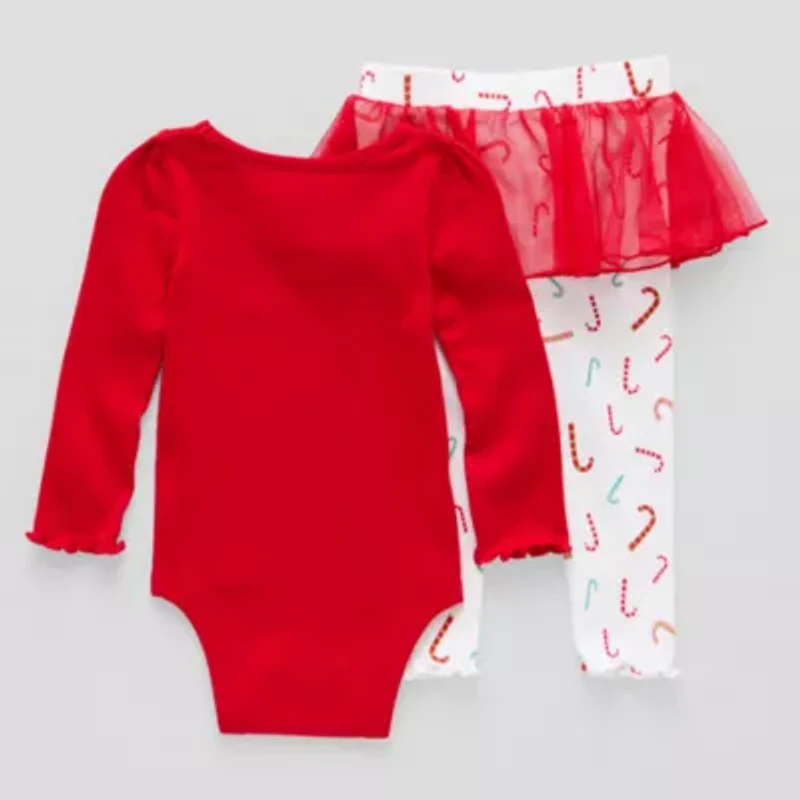 Okie Dokie Baby Girls 2-pc. Pant Set
