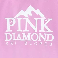 Xersion Little & Big Kid Girls Crew Neck Short Sleeve Regular Fit Graphic T-Shirt