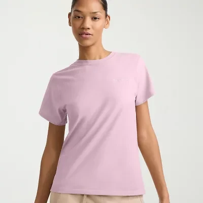 Champion Womens Crew Neck Short Sleeve Active T-Shirt