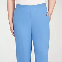 Alfred Dunner Business As Usual Womens Straight Pull-On Pant