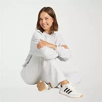 adidas Womens Straight Mid Rise Regular Fit Sweatpant
