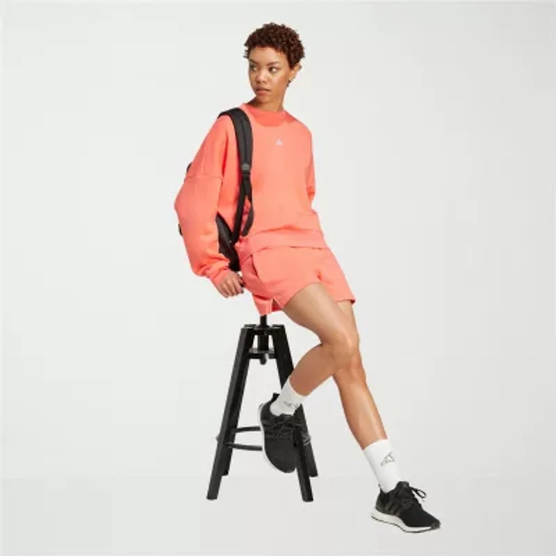 adidas Womens Crew Neck Long Sleeve Sweatshirt