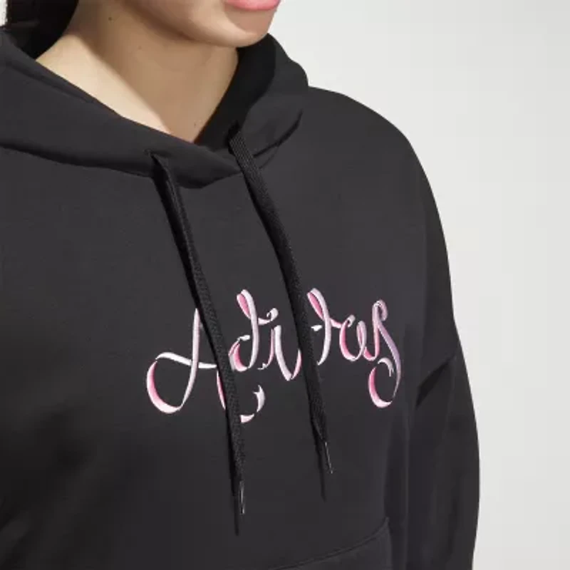 adidas Ribbon Linear Logo Hoodie