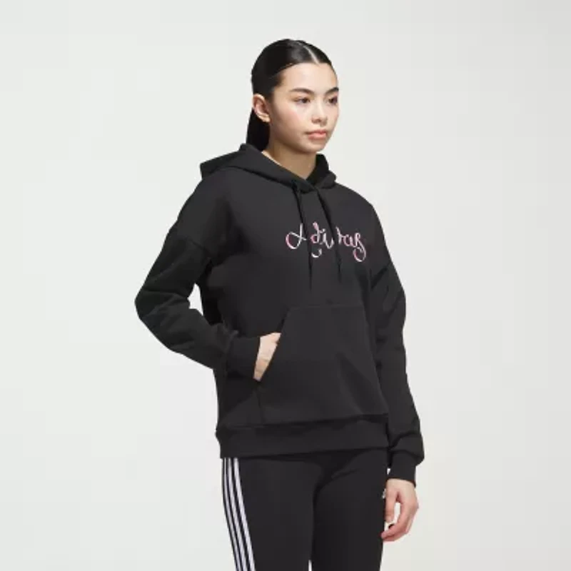 adidas Ribbon Linear Logo Hoodie