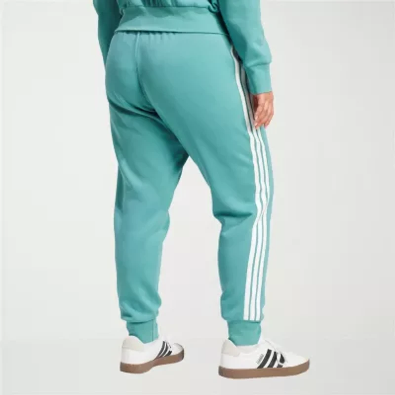 adidas Essentials 3 Stripes Fleece Jogger (Plus Size)