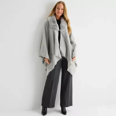 Liz Claiborne Fur Wrap