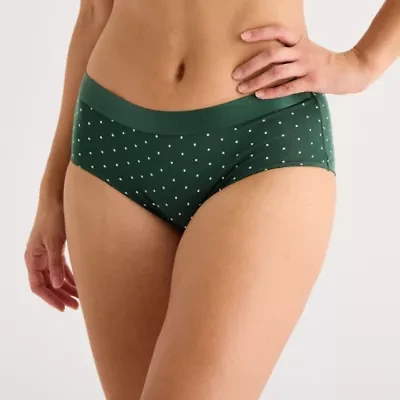 Arizona Body Cotton Elastic Waist Boyshort Panty