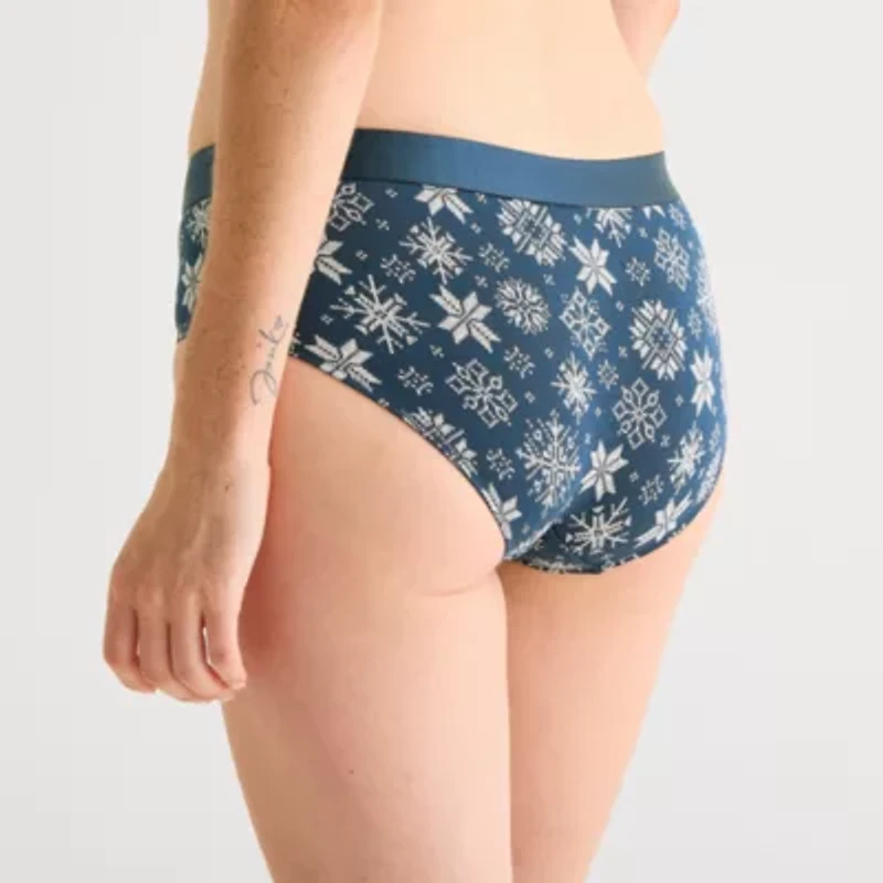 Arizona Body Cotton Elastic Waist Hipster Panty