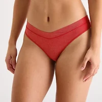 Arizona Body Cloud Kissed Shine Thong Panty