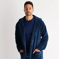 St. John's Bay Mens Long Sleeve Length Robe