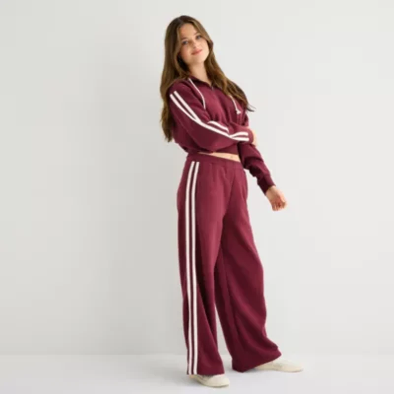 Arizona Womens Juniors Wide Leg Pull-On Pant