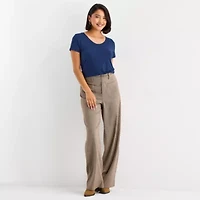 a.n.a Womens Scoop Neck Short Sleeve T-Shirt