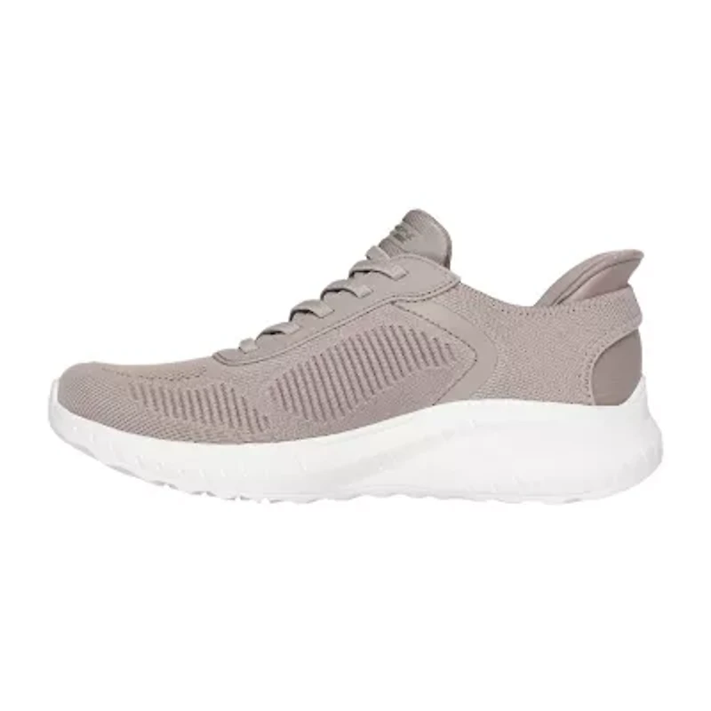 Skechers Bobs Hands Free Slip-Ins Squad Chaos Curent Muse Womens Slip-On Walking Shoes Wide Width