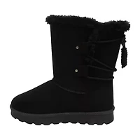 Pop Womens Melodius Flat Heel Winter Boots