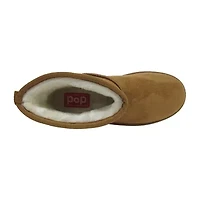 Pop Womens Rhemmy Flat Heel Winter Boots