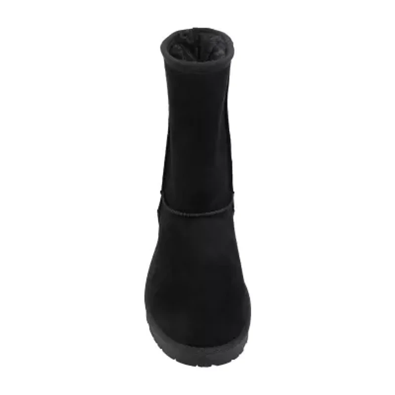 Pop Womens Murphy Flat Heel Winter Boots
