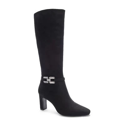 CL by Laundry Womens Nora Block Heel Dress Boots