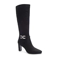 CL by Laundry Womens Nora Block Heel Dress Boots