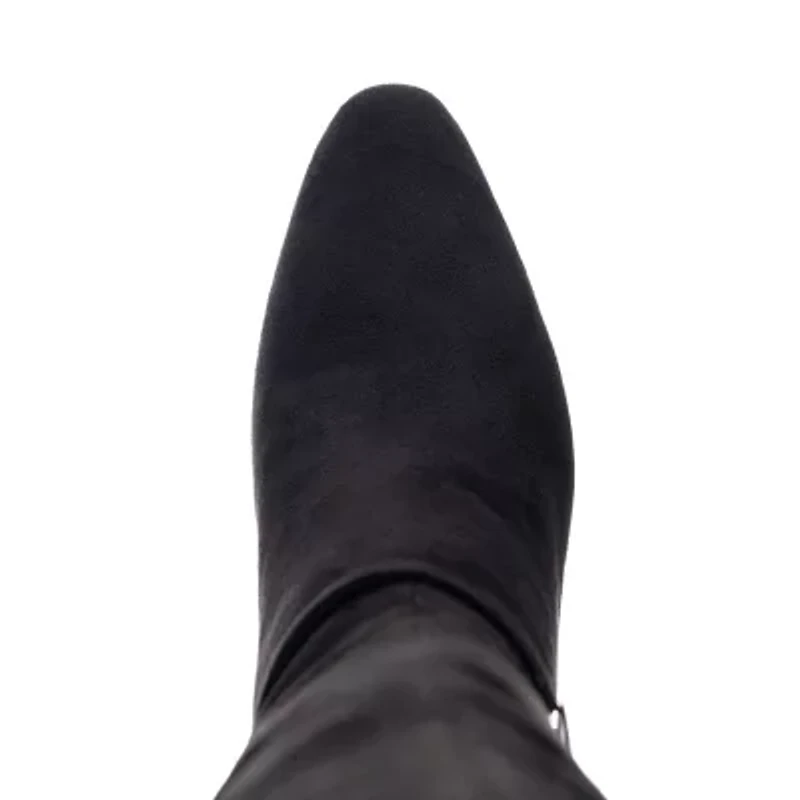 CL by Laundry Womens Nora Block Heel Dress Boots
