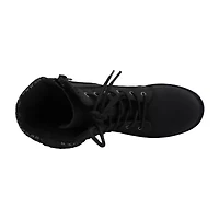 Pop Womens Vega Block Heel Booties