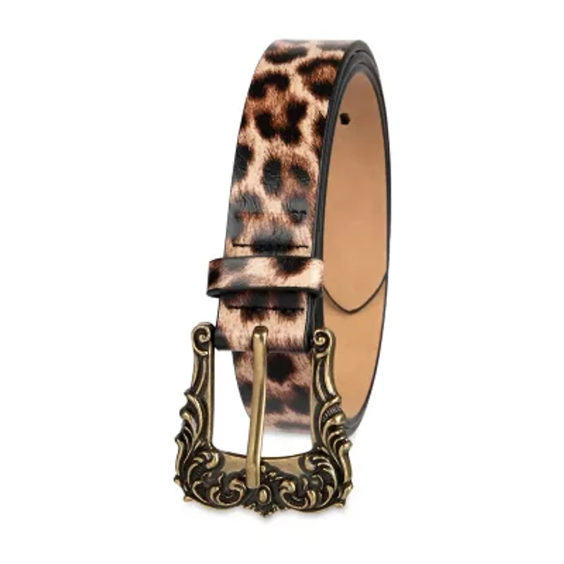 Jessica Simpson Ornate Buckle 1 Pair Womens Belt