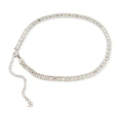 Jessica Simpson Diamond Chain 1 Pair Womens Belt