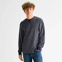 Arizona Mens Striped Thermal Top