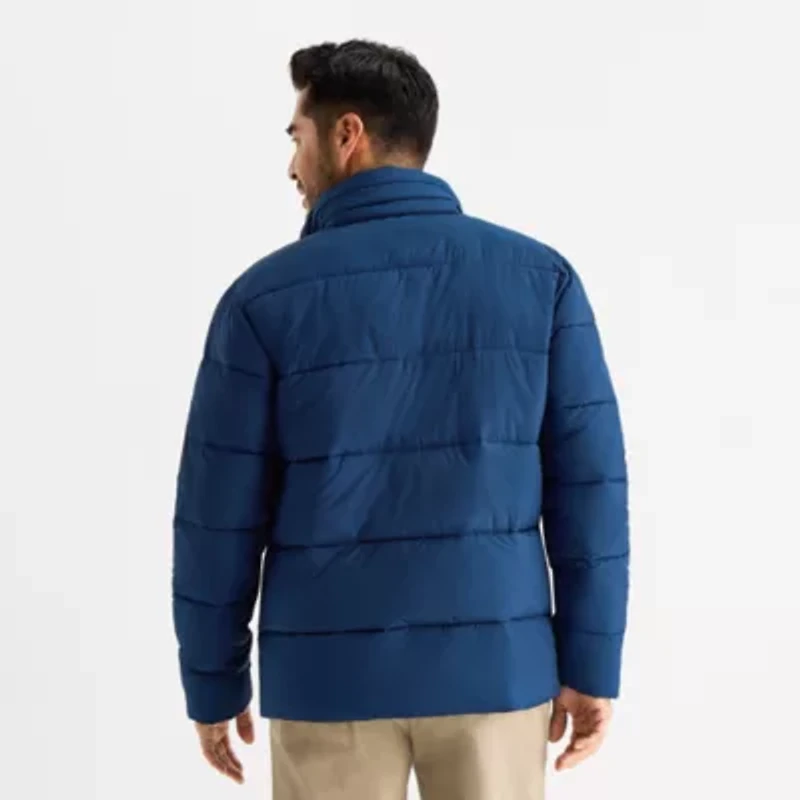St. John's Bay Mens Water Resistant Midweight Puffer Jacket