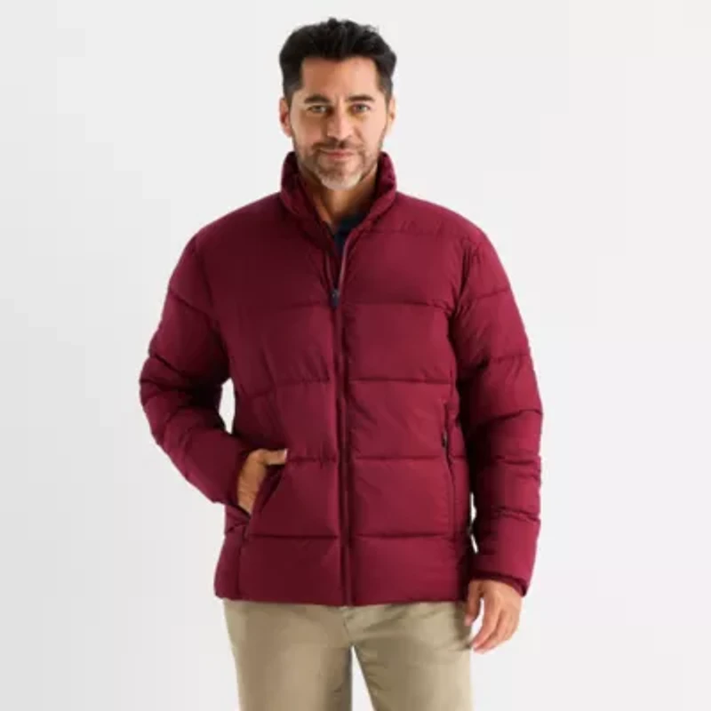 St. John's Bay Mens Water Resistant Midweight Puffer Jacket
