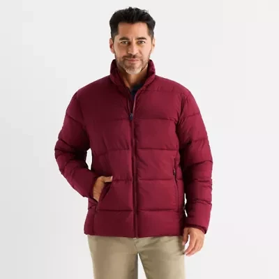St. John's Bay Mens Water Resistant Midweight Puffer Jacket