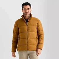 St. John's Bay Mens Water Resistant Midweight Puffer Jacket