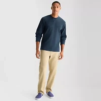 Arizona Mens Crew Neck Long Sleeve Regular Fit Thermal Top