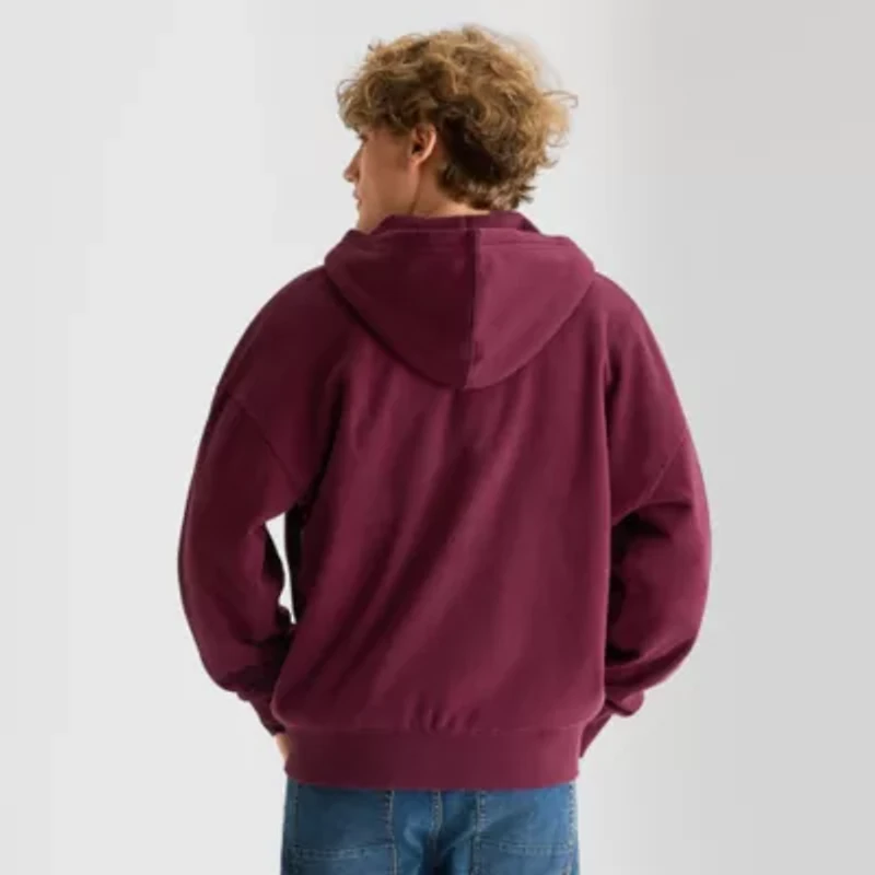 Arizona Mens Long Sleeve Zipper Hoodie