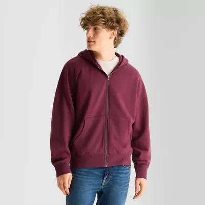 Arizona Mens Long Sleeve Zipper Hoodie