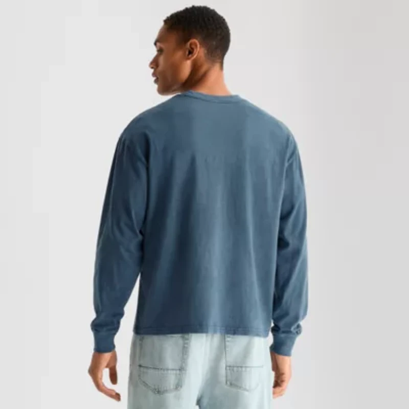 Arizona Mens Long Sleeve Boxy Fit T-Shirt