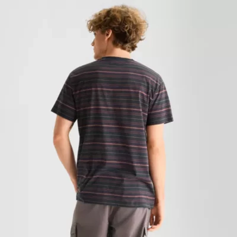 Airwalk Mens Crew Neck Short Sleeve Regular Fit Graphic T-Shirt