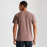 Airwalk Mens Crew Neck Short Sleeve Regular Fit Graphic T-Shirt