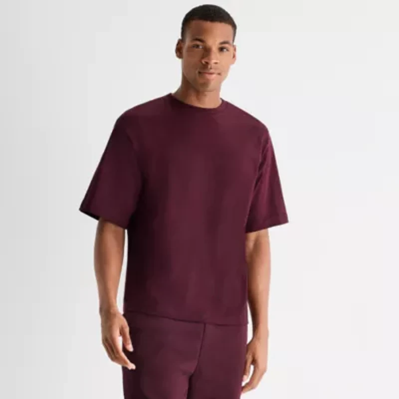 Xersion Oversized Mens Crew Neck Short Sleeve Active T-Shirt