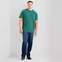 St. John's Bay Super Soft Pocket Mens Crew Neck Short Sleeve Quick Dry Big and Tall T-Shirt