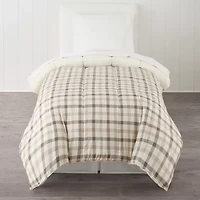 Home Expressions Plush Ultra Soft Down Alternative Reversible Comforter