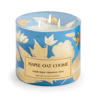 Distant Lands Maple Oat Cookie 3-Wick Scented Jar Candle