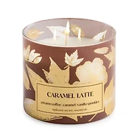 Distant Lands Caramel Latte 3-Wick Scented Jar Candle