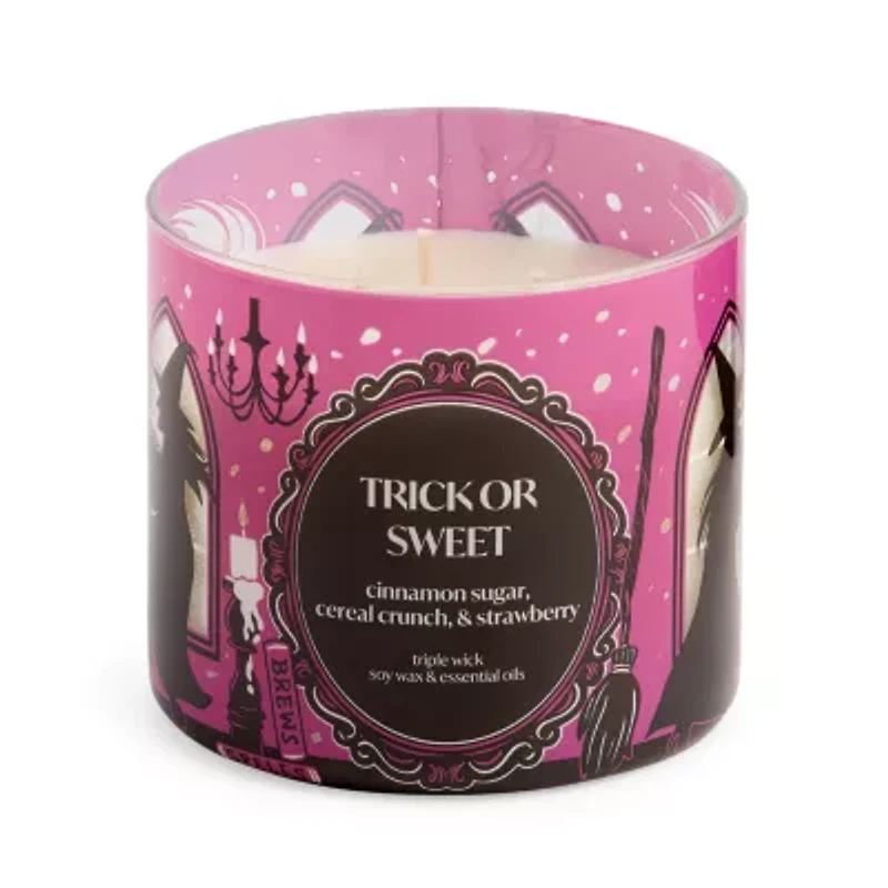 Distant Lands Trick Or Sweet 3-Wick Scented Jar Candle