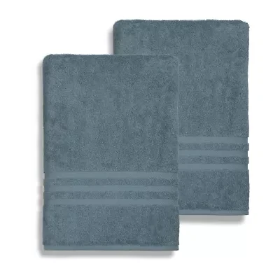 Linum Home Turkish Cotton Textiles Denzi 2-pc 35" x 66" Bath Sheet